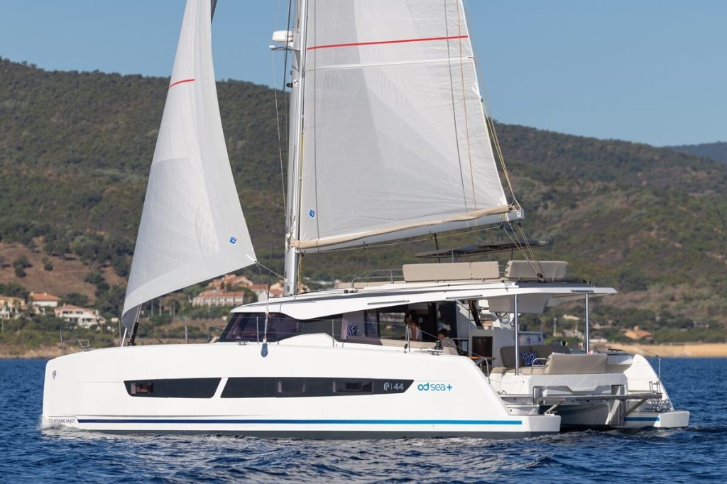Fountaine Pajot, FP44, La Rochelle, Kevin Corfa, Asia, Korea, HBS Marine, Cannes Yachting Festival, ODSea+, hybrid electric, Open Days