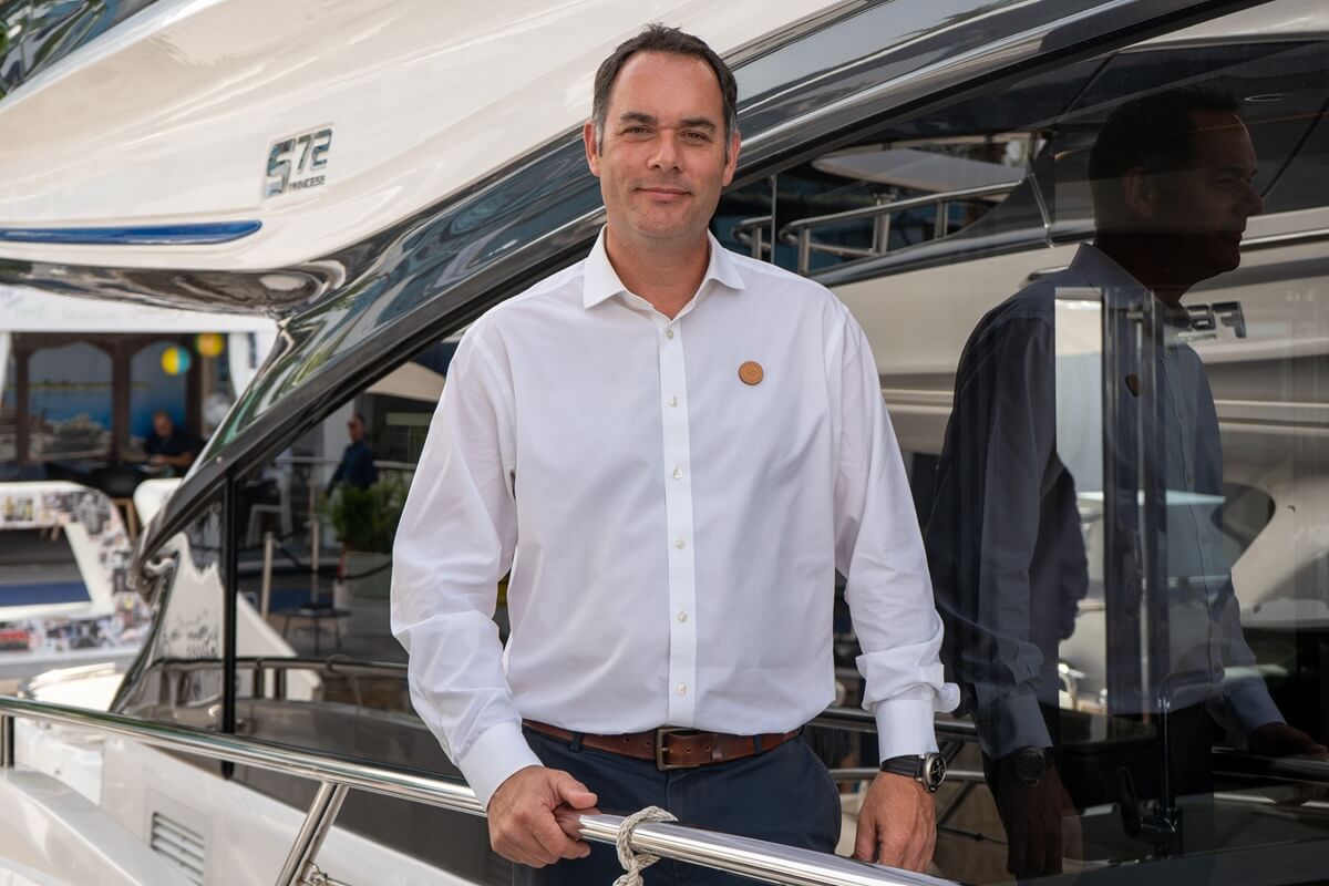 Motoryacht, superyacht, Princess Yachts, Will Green, shipyard, David King