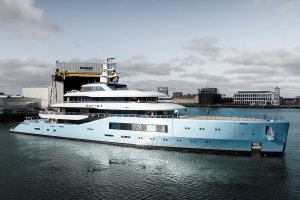 Motoryacht, superyacht, Damen Yachting, Amels 80, Amels 6002, Espen Øino, Sinot Yacht Architecture & Design, yacht launch, yacht sale, Netto II