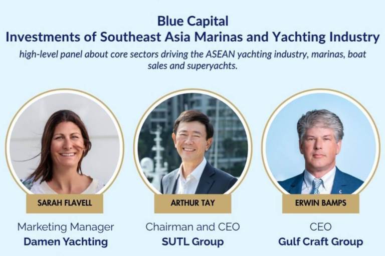 Southeast Asia Yachting Conference, Yacht Style Awards, Singapore Yachting Festival, ONE°15 Marina, Sentosa Cove, Gulf Craft Group, Ocean Marina Jomtien, Damen Yachting, Netherlands