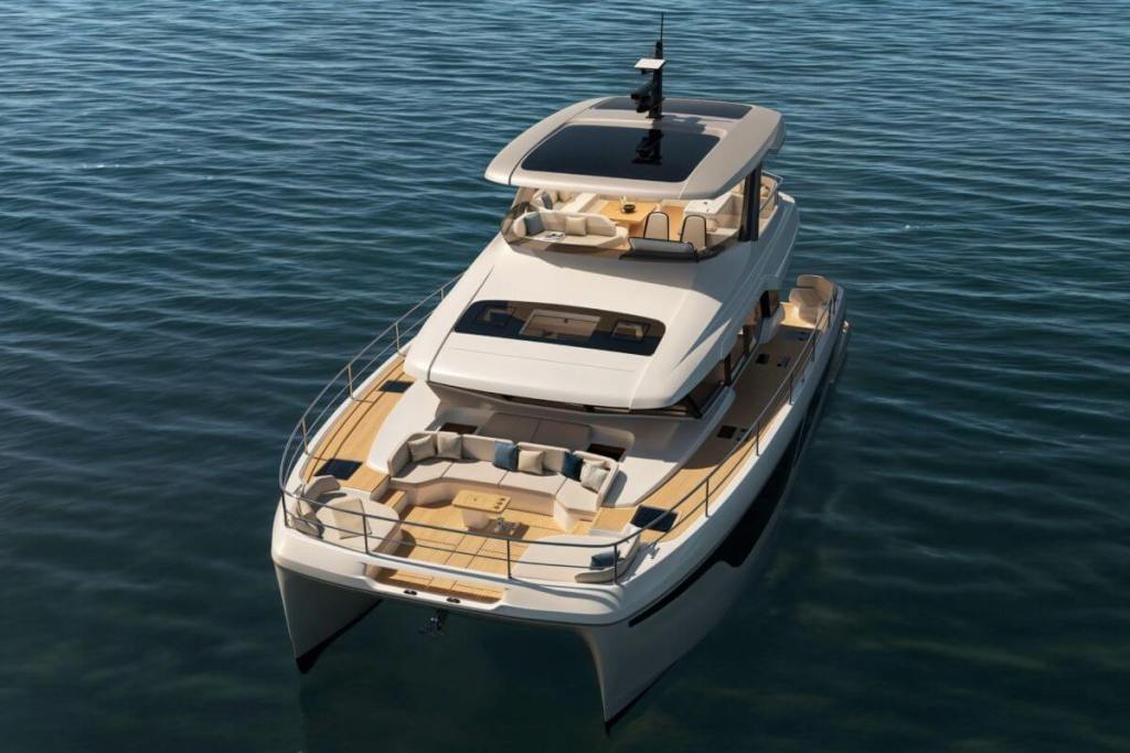 Veya 53, power catamaran, powercat, Cannes Yachting Festival, Fort Lauderdale International Boat Show, Berret Racoupeau Yacht Design