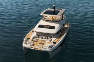 Veya 53, power catamaran, powercat, Cannes Yachting Festival, Fort Lauderdale International Boat Show, Berret Racoupeau Yacht Design
