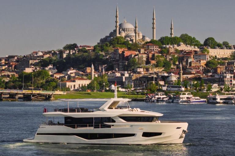 Numarine, 27XP, flybridge, motoryacht, Istanbul, Cannes Yachting Festival, five hulls sold, Greek islands, Aegean region, Patrik von Sydow, 26XP