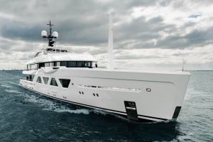 Motoryacht, superyacht, Damen Yachting, Amels 60, Amels 6009, Espen Øino, Winch Design, yacht delivery, QU2, charter yacht