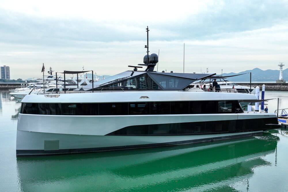 Wally, wallywhy200, wallywhy150, wallywhy100, Clearwater Bay Marina, Lingshui, Ferretti Group Asia Pacific, Asia-Pacific, Loro Piana