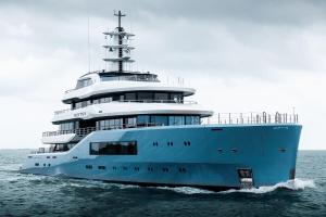 Amels 80, Netto II, Damen Yachting, Vlissingen, Mediterranean, Pangea, Espen Øino, Sinot Yacht Architecture & Design, Kees de Keizer, Captain Fraser Gow