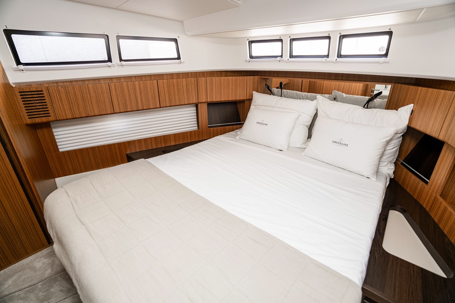 Greenline Yachts, Slovenia, Marco Casali, Vladimir Zinchenko, Greenline 42, options, Boot Düsseldorf, Alessandro Lorenzon