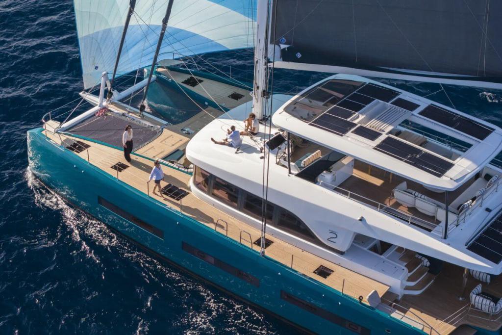 Lagoon, Eighty 2, Cannes Yachting Festival, Risa Merl, VPLP Design, naval architecture, Patrick Le Quément, exterior design, Nauta Design, Seventy 7