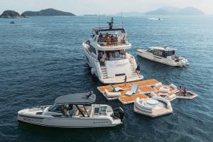 Saxdor, yachts, 400 GTS, The Saxdor Social, Hong Kong, DCH Marine, Ben Cadman, Sunseeker, Williams, Repulse Bay, Singapore, ONE°15 Marina Sentosa Cove