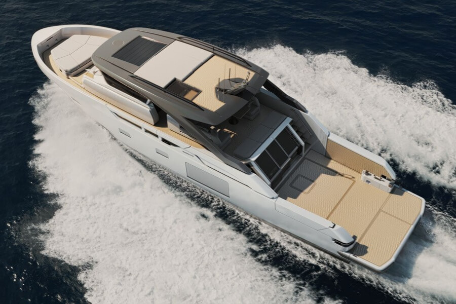 Motoryacht, power boat, Bluegame BG64, Luca Santella, Zuccon International Project, Louis T. Codega, Gianguido Girotti, yacht debut, yacht premiere, Cannes Yachting Festival 2026