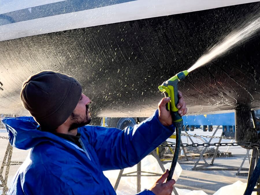 yacht, mastering, maintenance, refit cycle, AkzoNobel, Yacht Paint Application Center, YPAC, colour, paint, gloss, International®, Awlgrip®, Primocon®, Epifill®, Interprotect®, Interfill 830, Bilgekote®, Awlcraft 3000, Awlgrip HDT, High Definition Technology, One UP®, Toplac® Plus, Perfection Pro