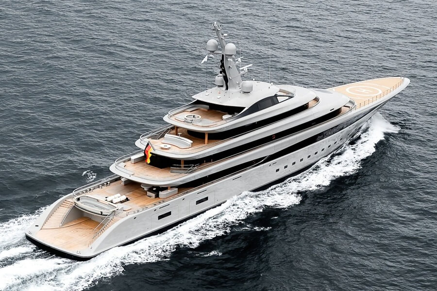 Lürssen, Nixie, Project JASSJ, German, shipyard, delivery, deliveries, 2026, Odisea, RWD, Deep Blue, Boardwalk, Nausicaä, O3, Monaco Yacht Show, Edmiston, Tanja Peters, Douglas Hynd
