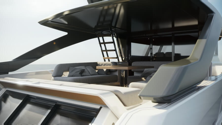 Motoryacht, power boat, Bluegame BG64, Luca Santella, Zuccon International Project, Louis T. Codega, Gianguido Girotti, yacht debut, yacht premiere, Cannes Yachting Festival 2026