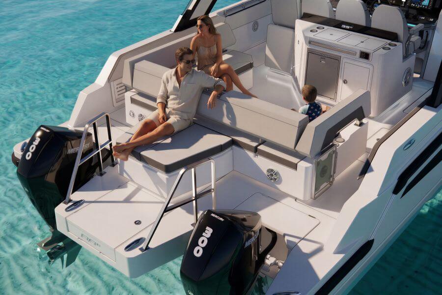 Aquila, Catamarans, Cannes, Cannes Yachting Festival, debuts, premieres, Aquila 45 Sail, 35 Sport, Alain Raas, Miami International Boat Show, Hybrid Ocean Drive™, Palm Beach International Boat Show