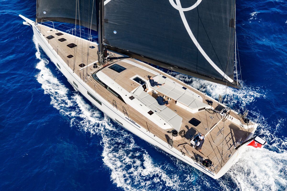 Sailing yacht, yacht debut, Cannes Yachting Festival 2026, Grand Soleil Plus 80 Long Cruise, Cantiere del Pardo, Matteo Polli, Nauta Design, Bianca II